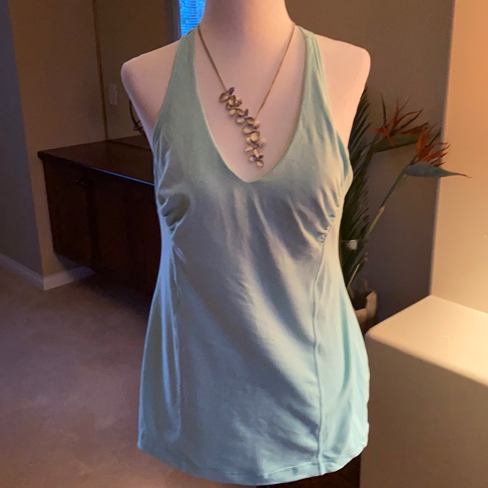 Lululemon mint green tank